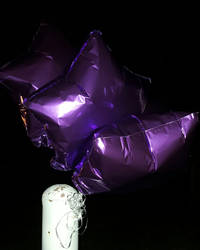 Purple balloons