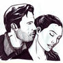 Bruce Wayne  Diana Prince Inked