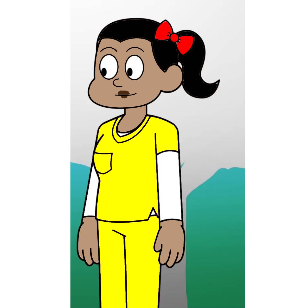Gametoons Roses Red Ribbon Rosie human in gametoons by Princesscat2024 on DeviantArt