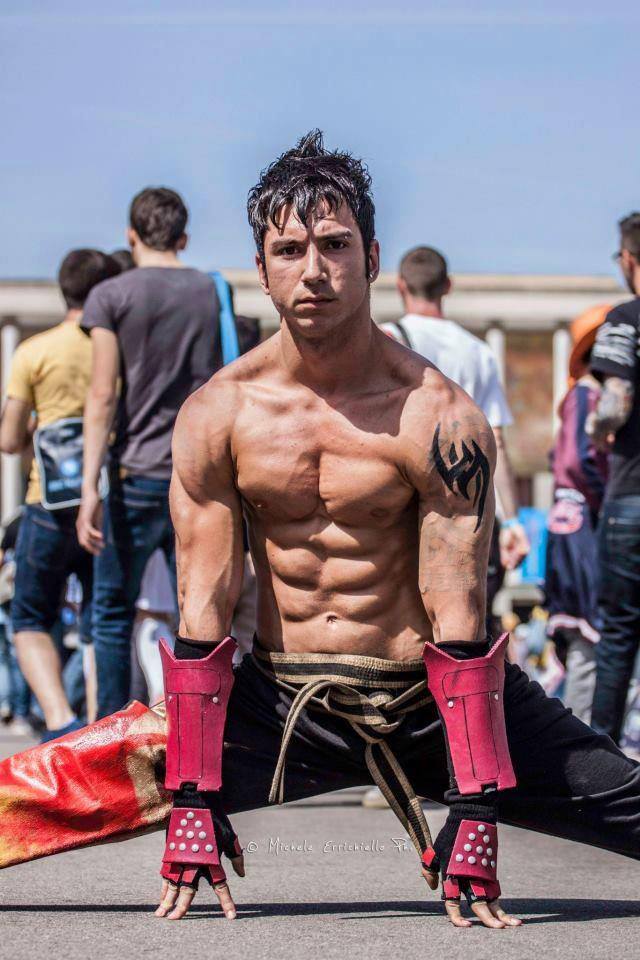 Cosplay do Jin Kazama, de Tekken