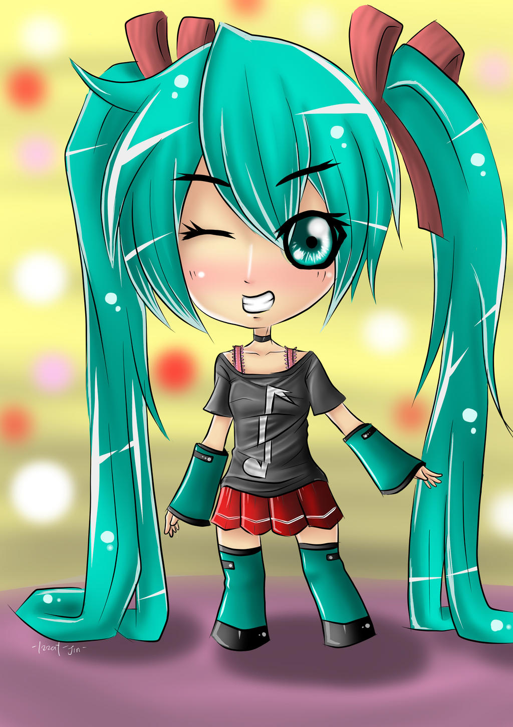 Hatsune Miku FanArt Chibi By KiritoKirigaya92 On DeviantArt hatsune-miku-fanart-chibi-by-kiritokirigaya92-on-deviantart