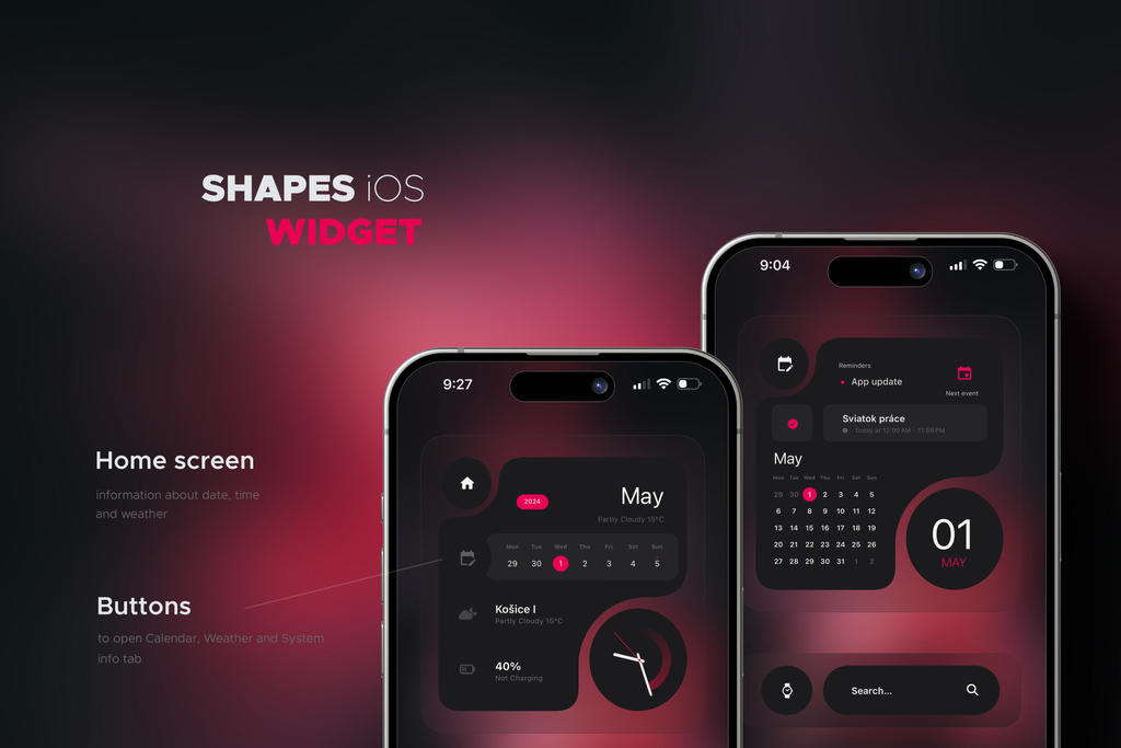 Shapes iOS widgit for widgy by marcco23 on DeviantArt