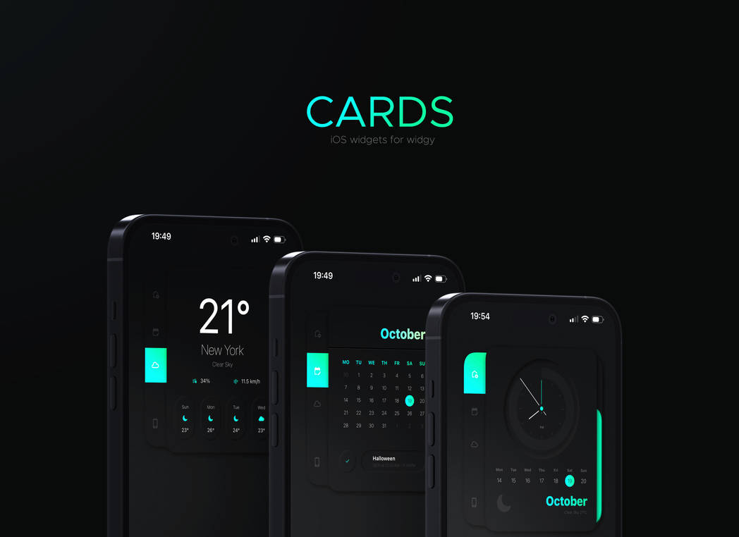 Cards iOS widget for widgy by marcco23 on DeviantArt
