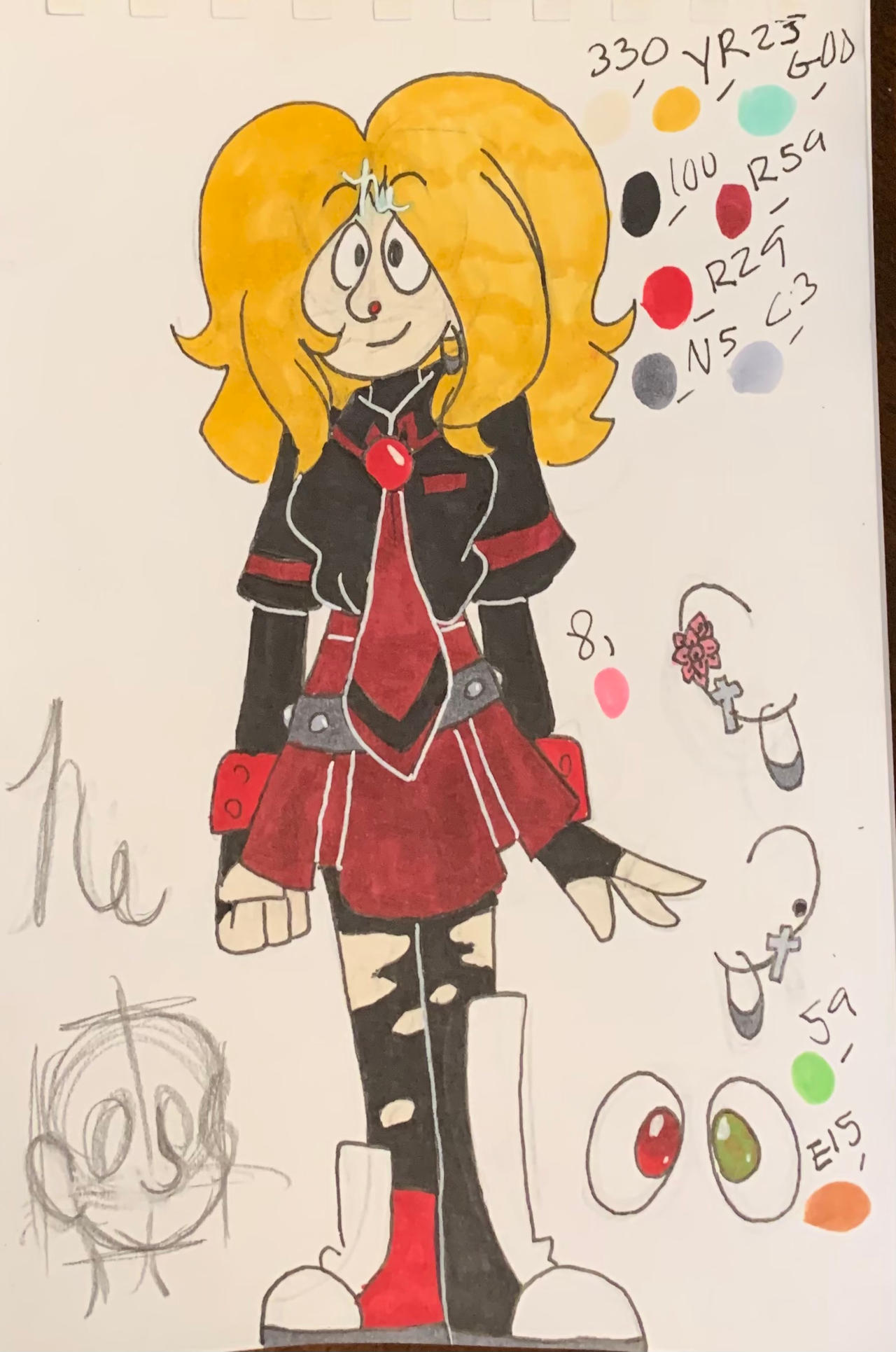 Random Reference of Me by LindseyNicole1999 on DeviantArt