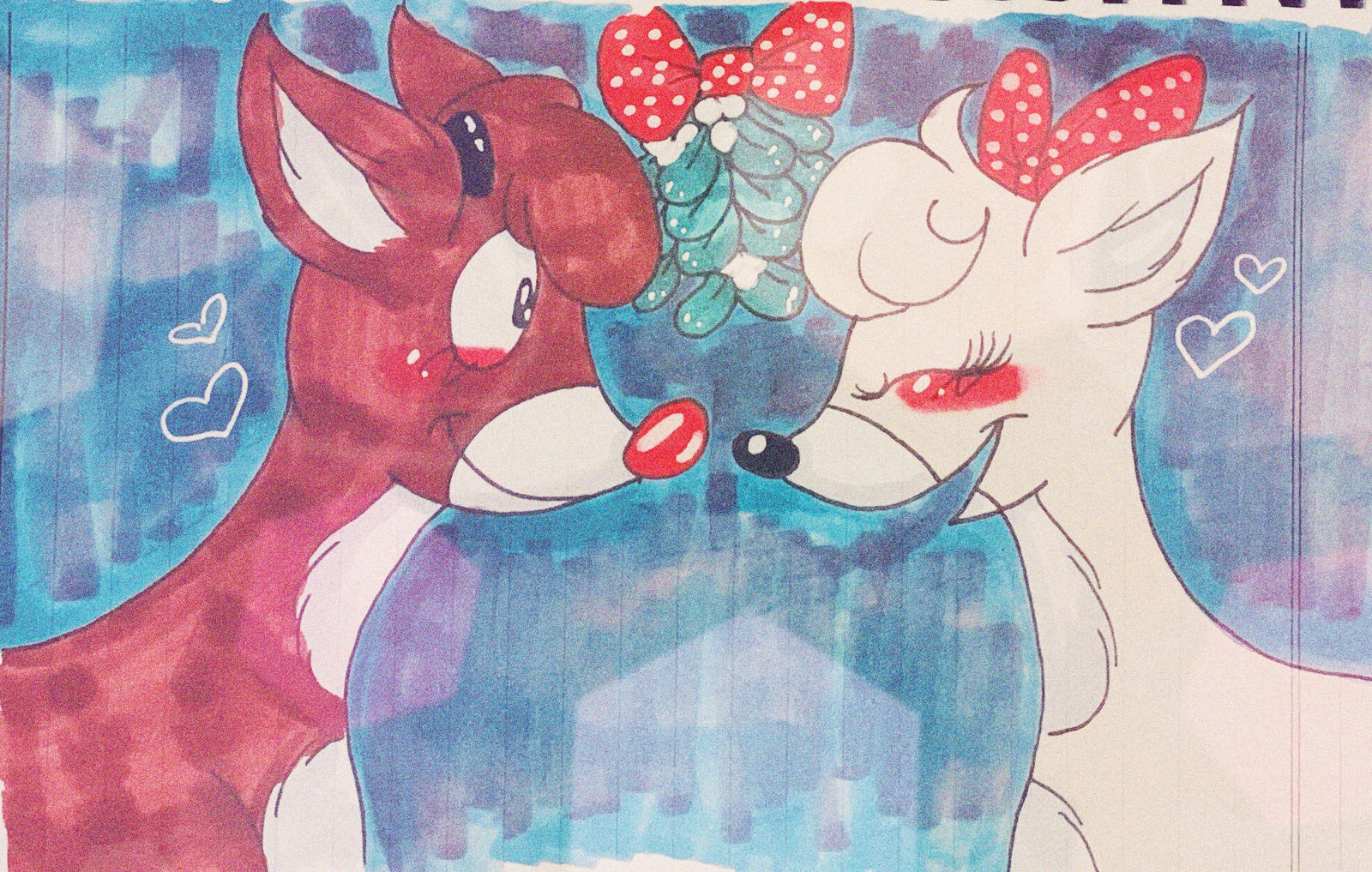 Rudolph and Clarice by LindseyNicole1999 on DeviantArt