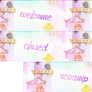 Site Status Banners Set 3