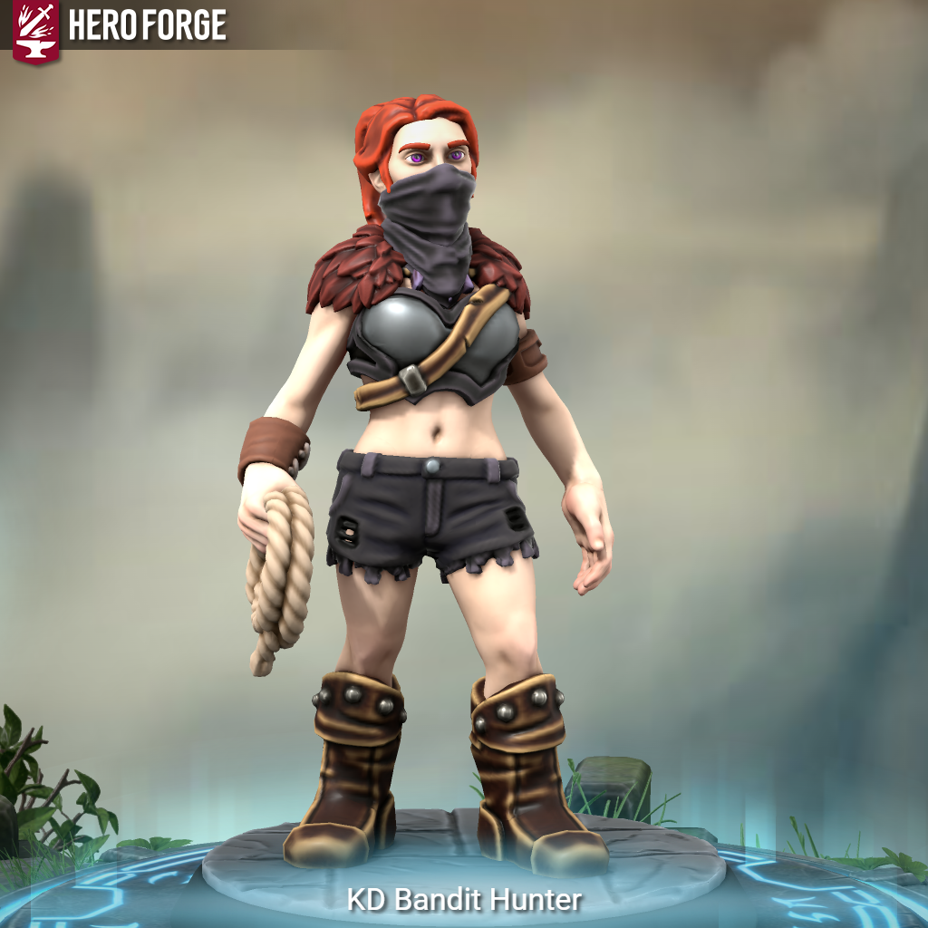 Hero Forge KD Bandit Hunter by Dial1111 on DeviantArt