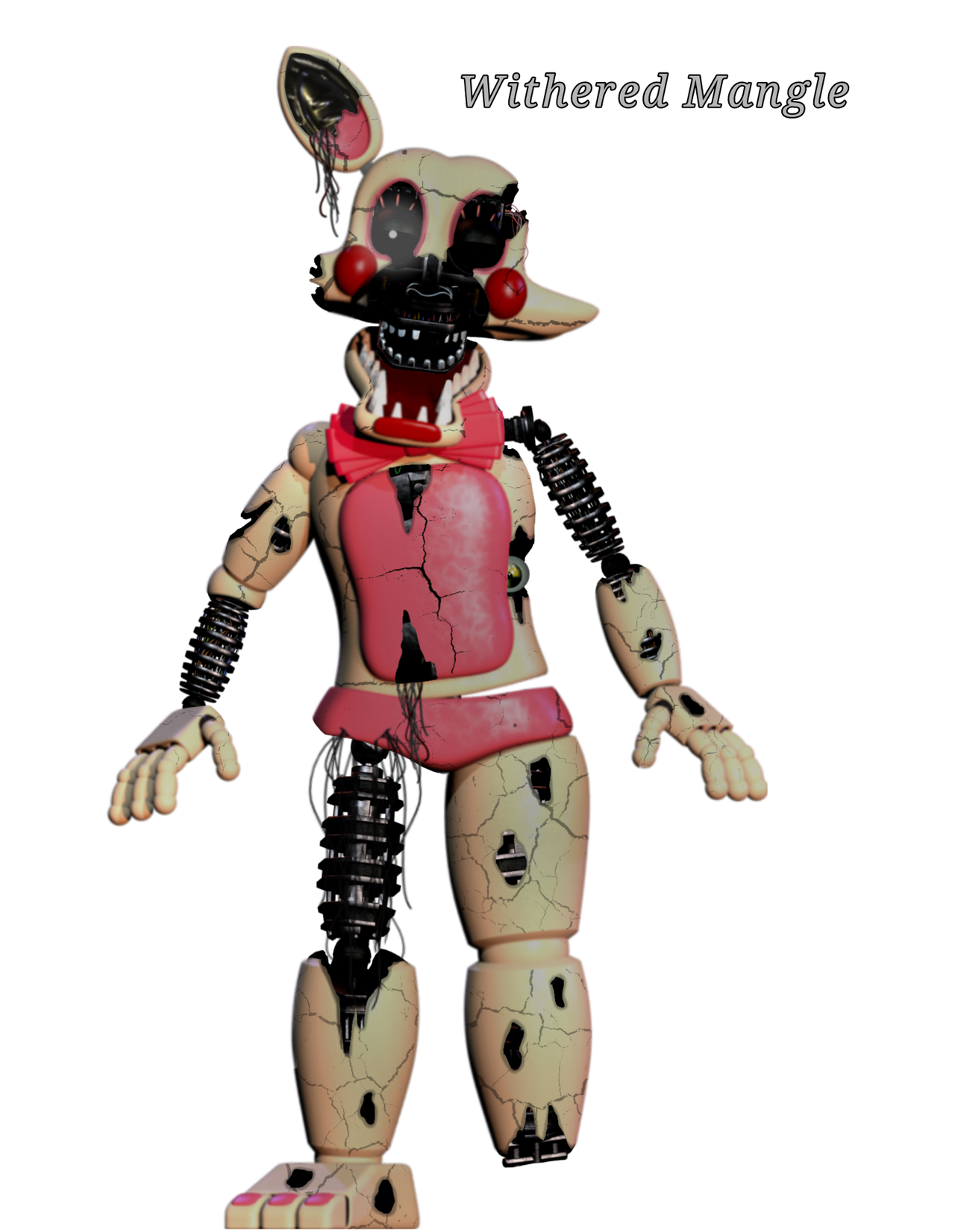Fixed Withered Foxy (SpeedFoxy) by SpeedFoxy on DeviantArt