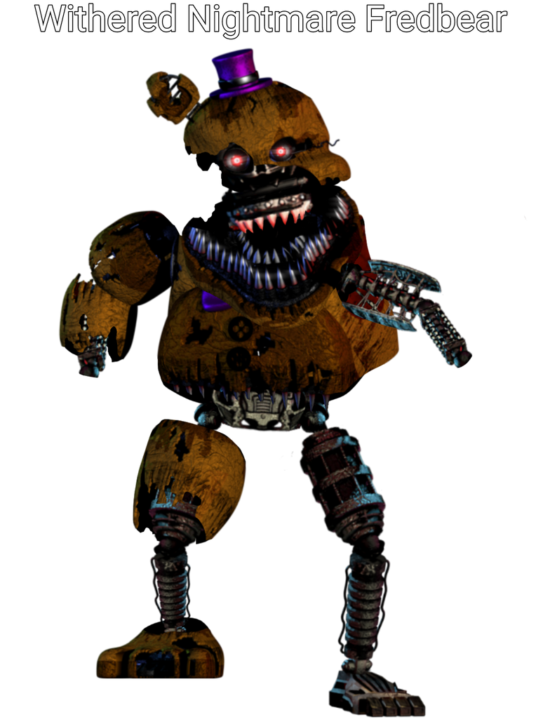 Extra Withered Freddy by NightmareFred2058