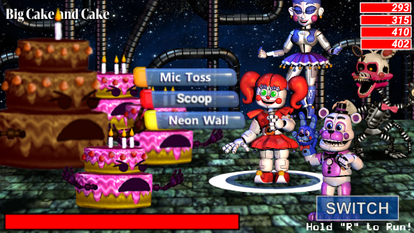 Party Selection of Fangame Fnaf World Update 3! by beny2000 on DeviantArt