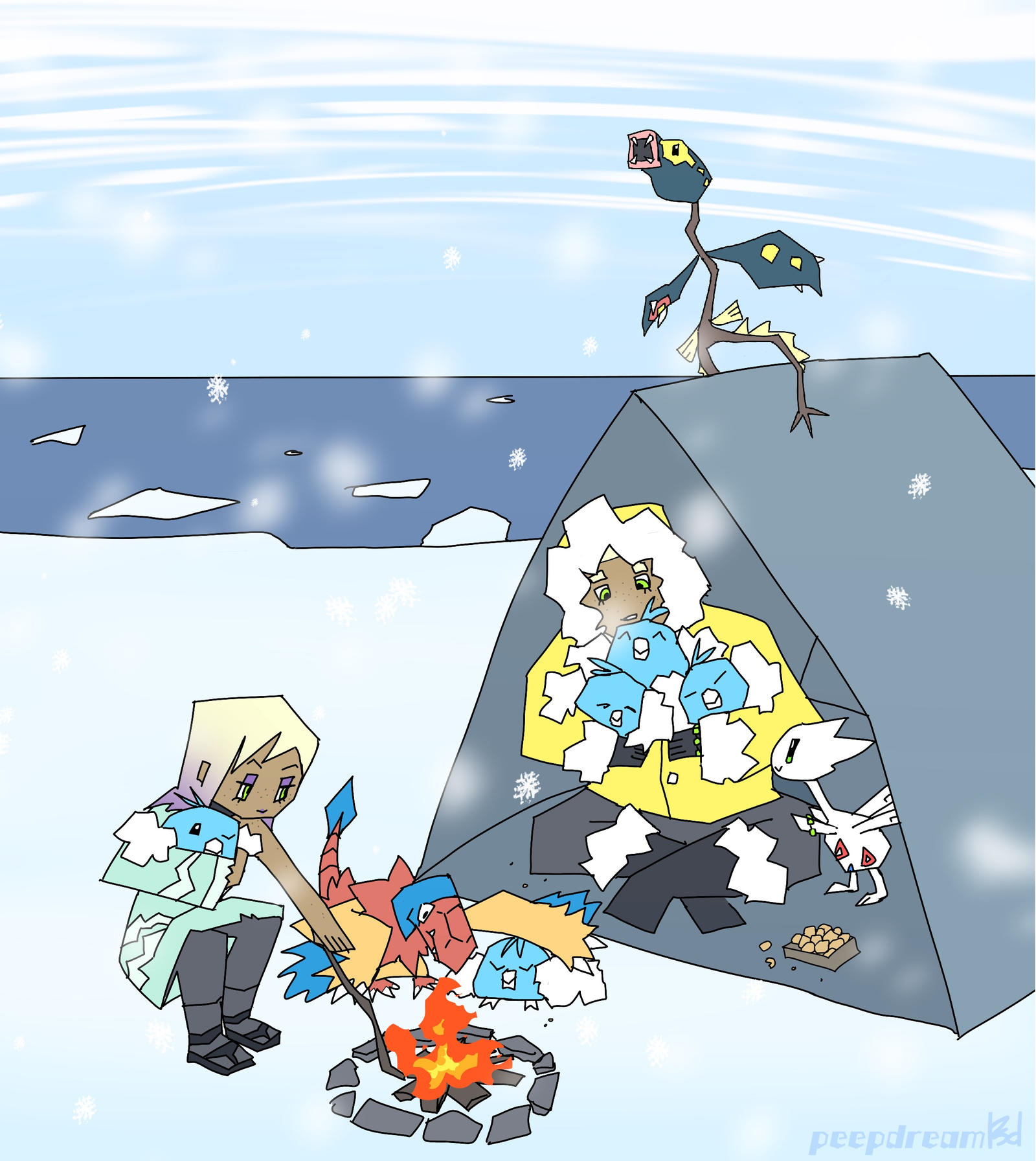 isle of ice pt 2 by peepdream on DeviantArt