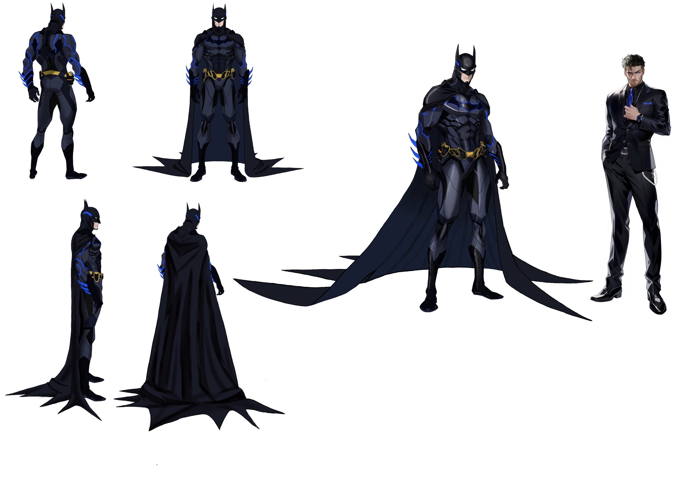Batman Character Sheet By Pradeep24k On DeviantArt