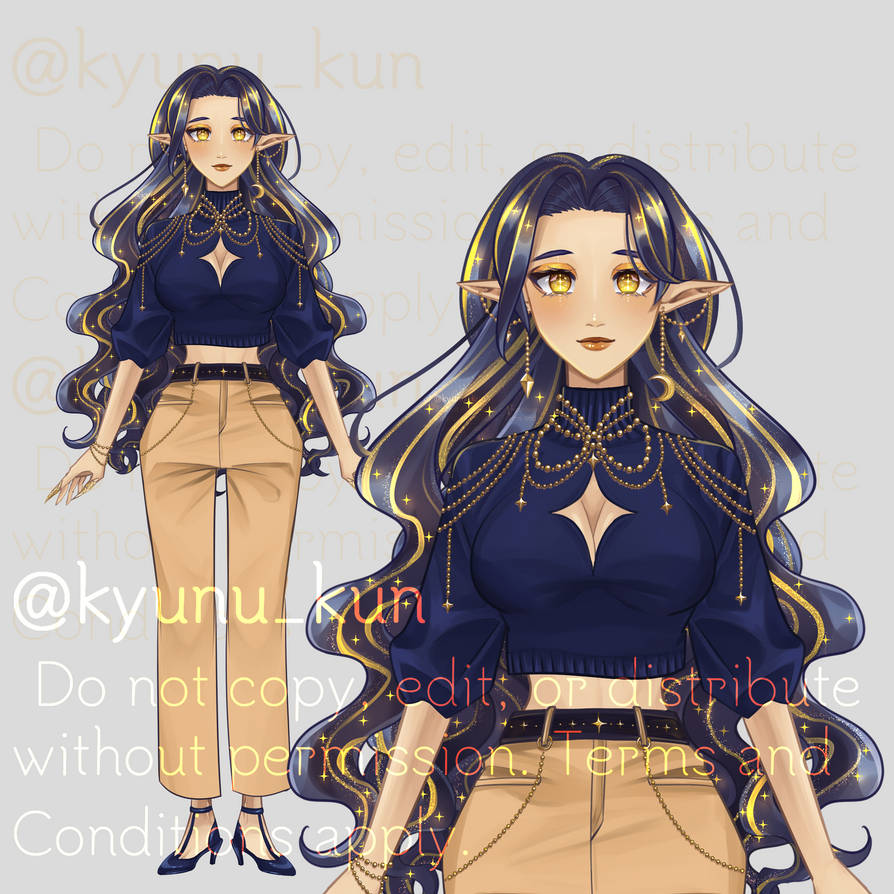 Vtuber Model + Rig Commission - #1 by kyunu-kun on DeviantArt