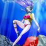 Bulma   Scuba by shoxxe(colored by me)