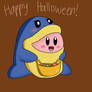 Kirby says Happy Halloween!