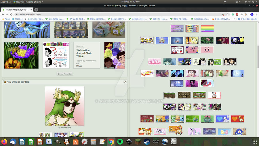 Generic Deviantart Profile Classic DA profile 2 by AzulinoArt on DeviantArt