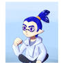 A very blue Inkling