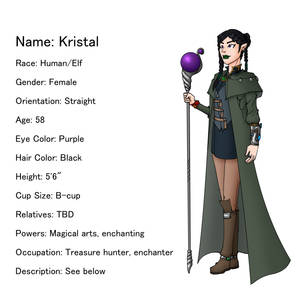 Character Sheet: Kristal