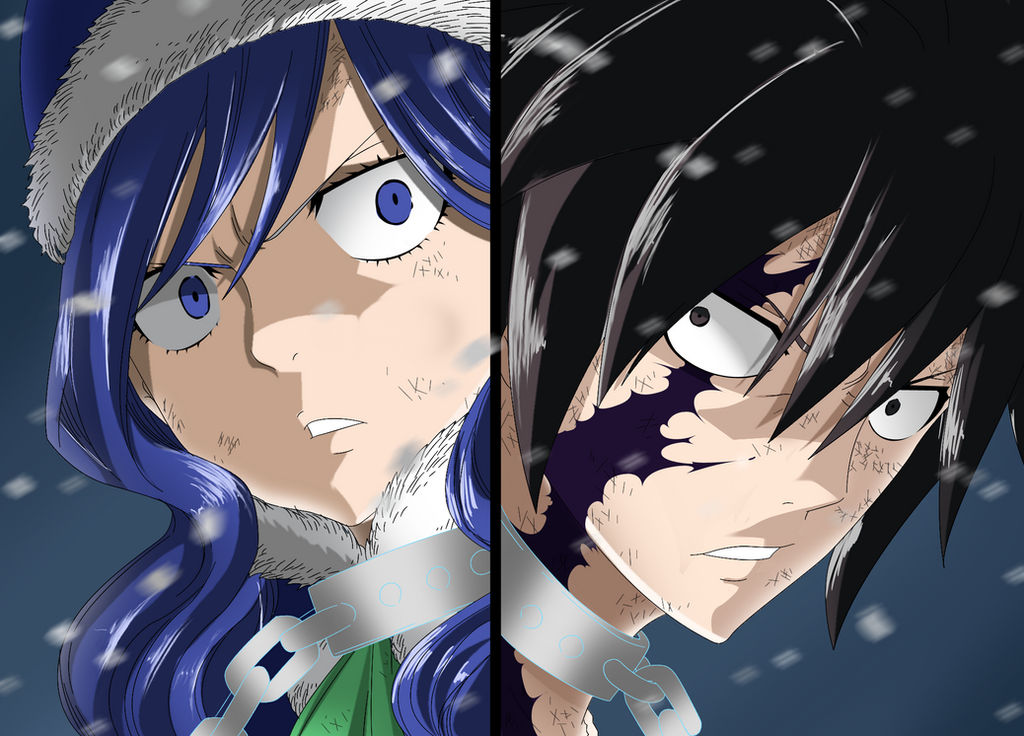 Fairy Tail 498 Gray And Juvia by DazelArt17 on DeviantArt