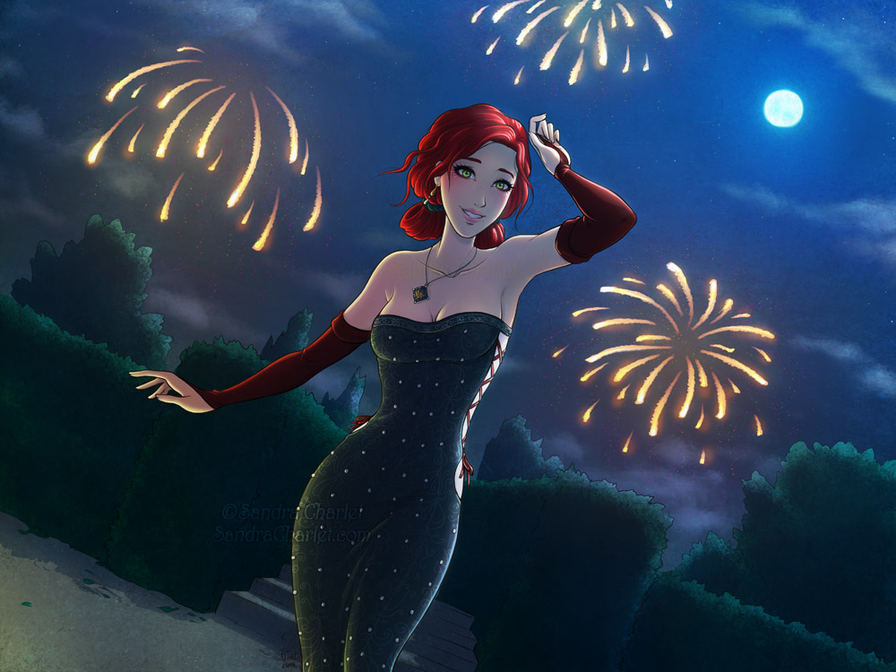 Triss Merigold by SandraCharlet
