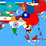 Alternative map of Asia