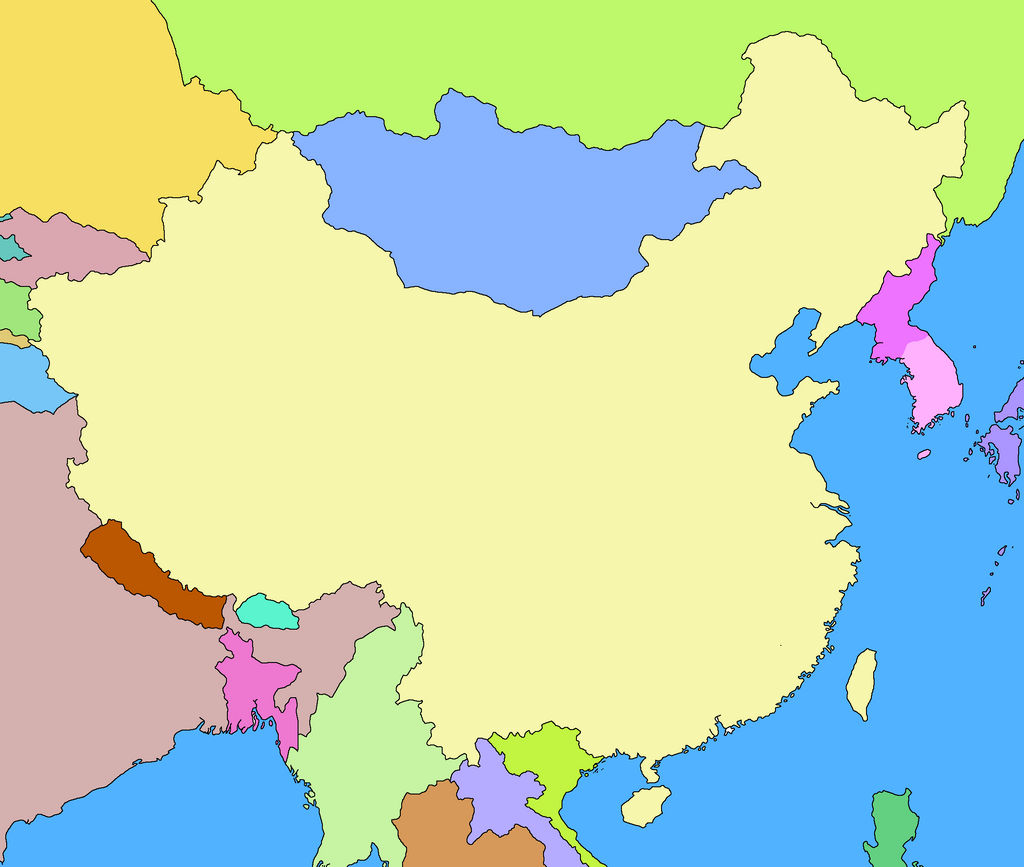 Map of PRC by TovarishZoeyMaps on DeviantArt