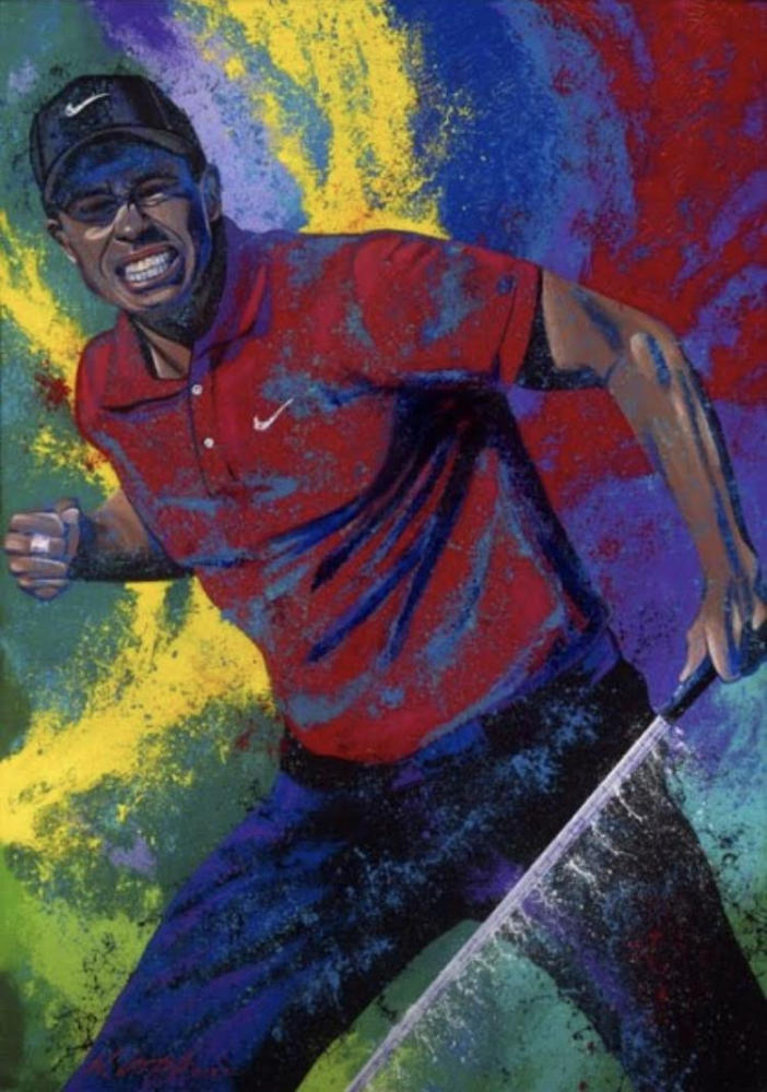 Tiger Woods by lopaart2 on DeviantArt