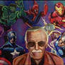 Stan Lee and his Heros