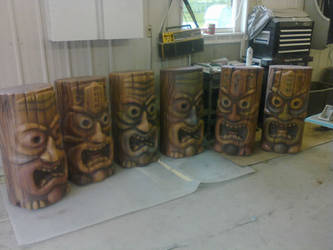 funtraptions tiki heads