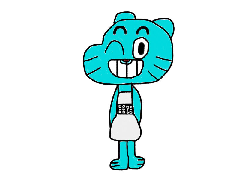 Gumball In A Pretty Dress By MigsGarcia5127 On DeviantArt. 