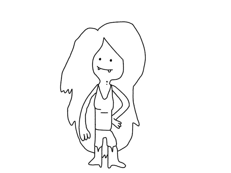 Marceline (drawing practice)