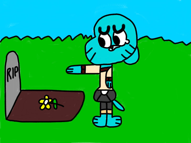 Gumball (A Sad Moment) by MigsGarcia5127 on DeviantArt