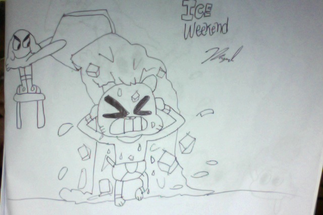 Gumball accepts The Ice Bucket Challenge by MigsGarcia5127 on DeviantArt Gumball accepts The Ice Bucket Challenge by MigsGarcia5127 on DeviantArt