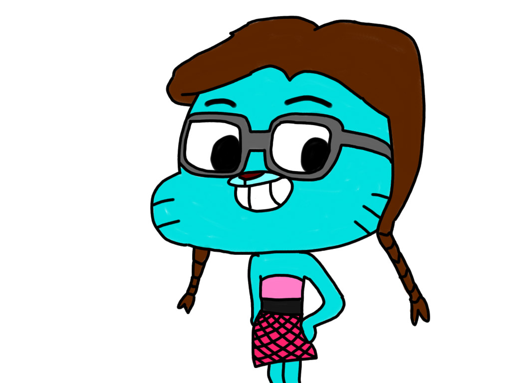 Gumball in a pretty dress 22