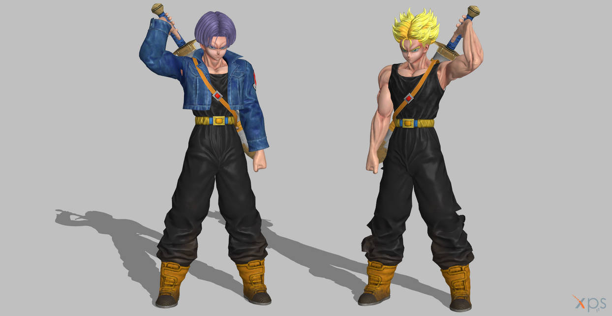 {XPS} JUMP FORCE - Trunks by MyllaDinX on DeviantArt