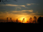 sun set by Kokopellishuman