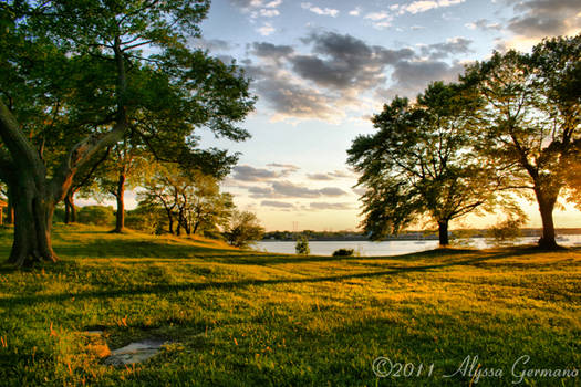 Setting Sun HDR