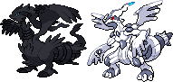 Pokemon Palette Swaps — Reshiram // Zekrom