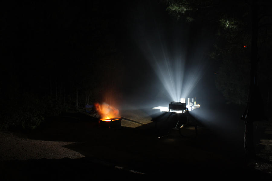 Over-Exposure of Campsite