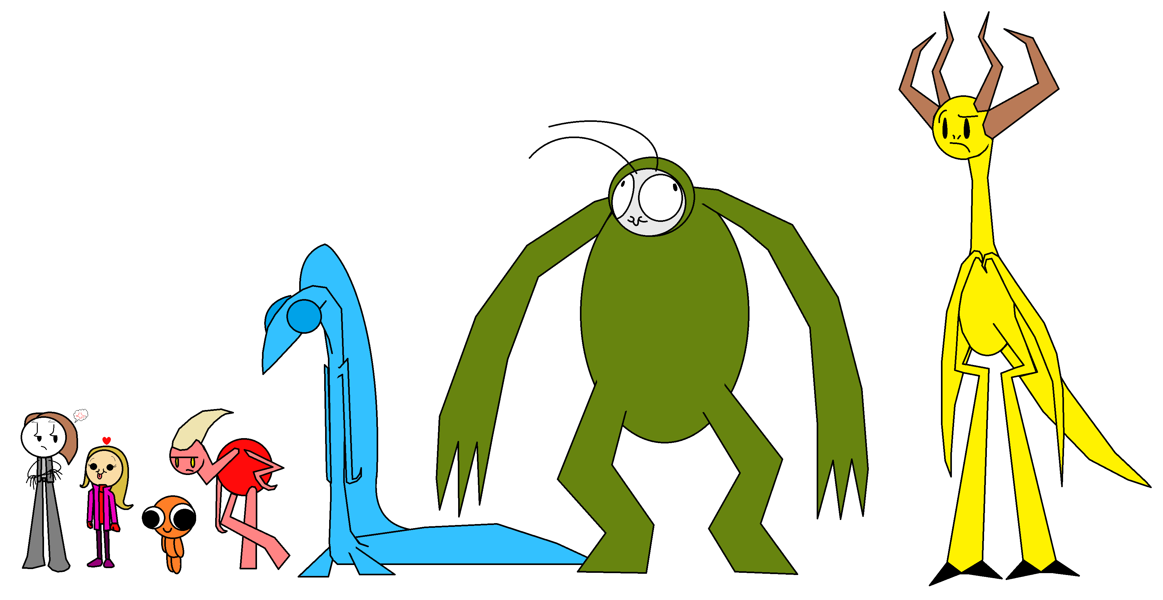 meet the monster team by theMatowig1 on DeviantArt