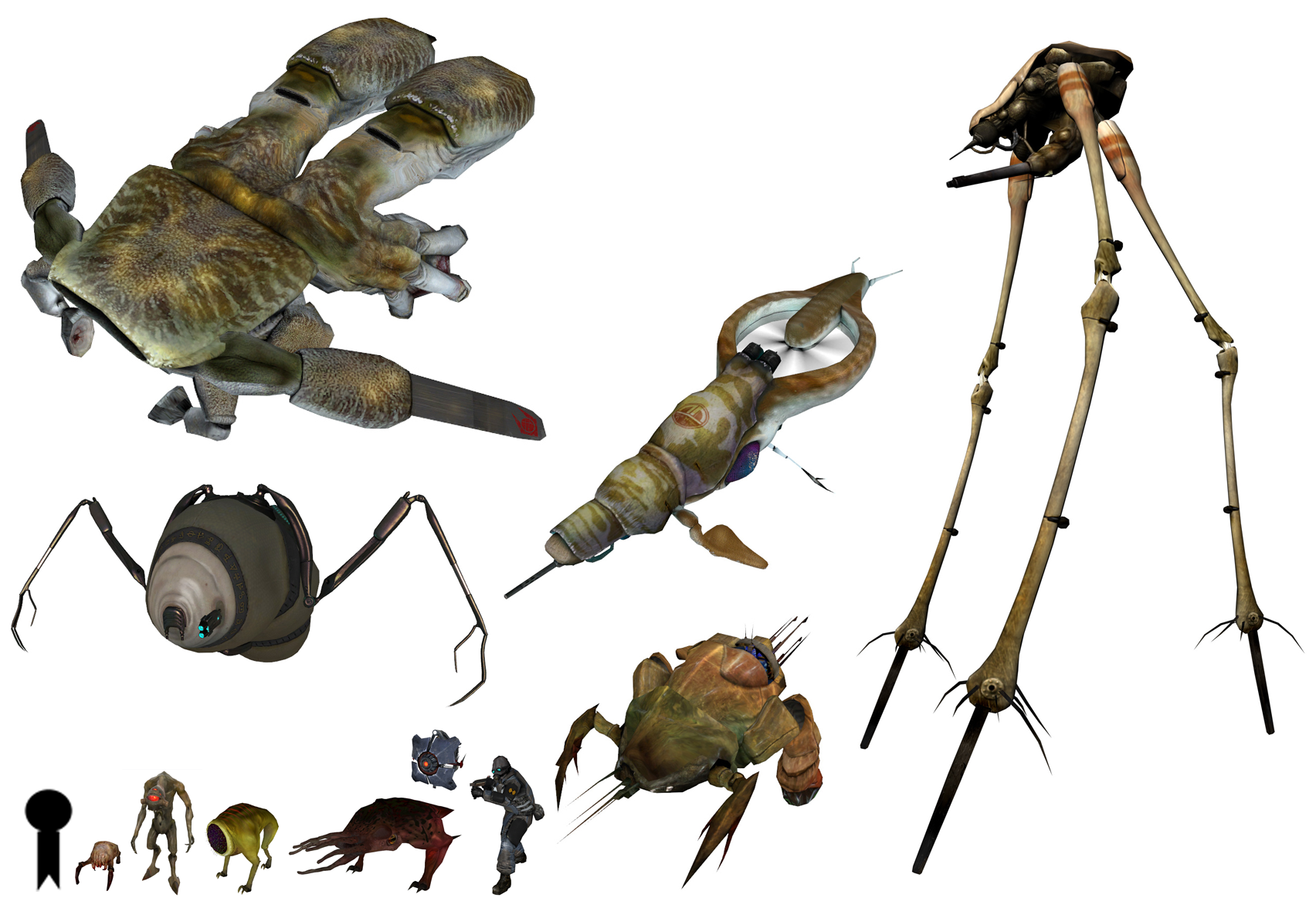 Half Life Enemies By TheMatowig1 On DeviantArt Half life enemies by thematowig1 on deviantart