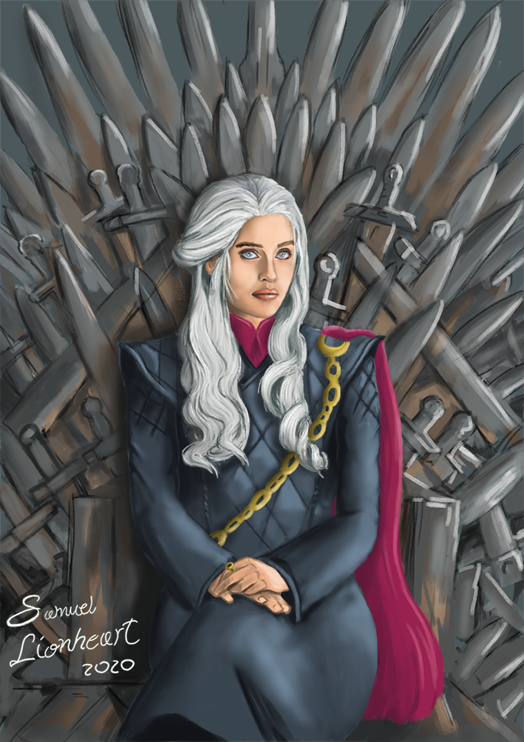 Daneiris Dainerys Ilustracion Png by samu-lionheart on DeviantArt