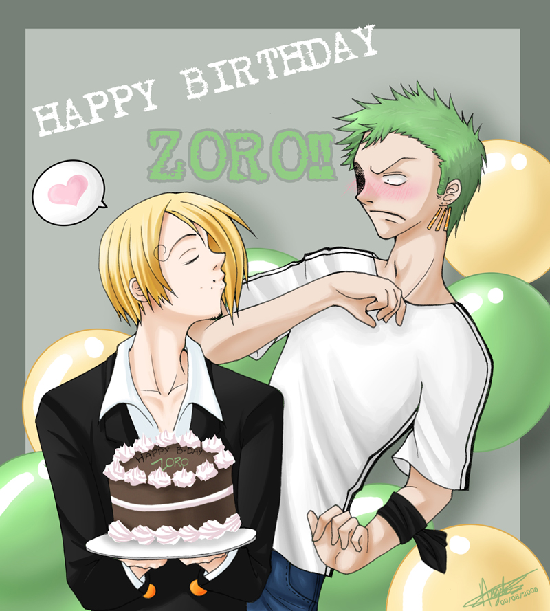 Happy B-day Zoro