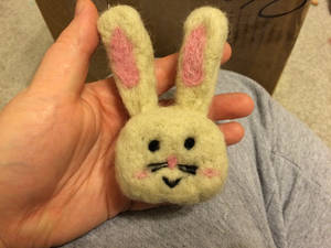 Needle Felt:Bunny