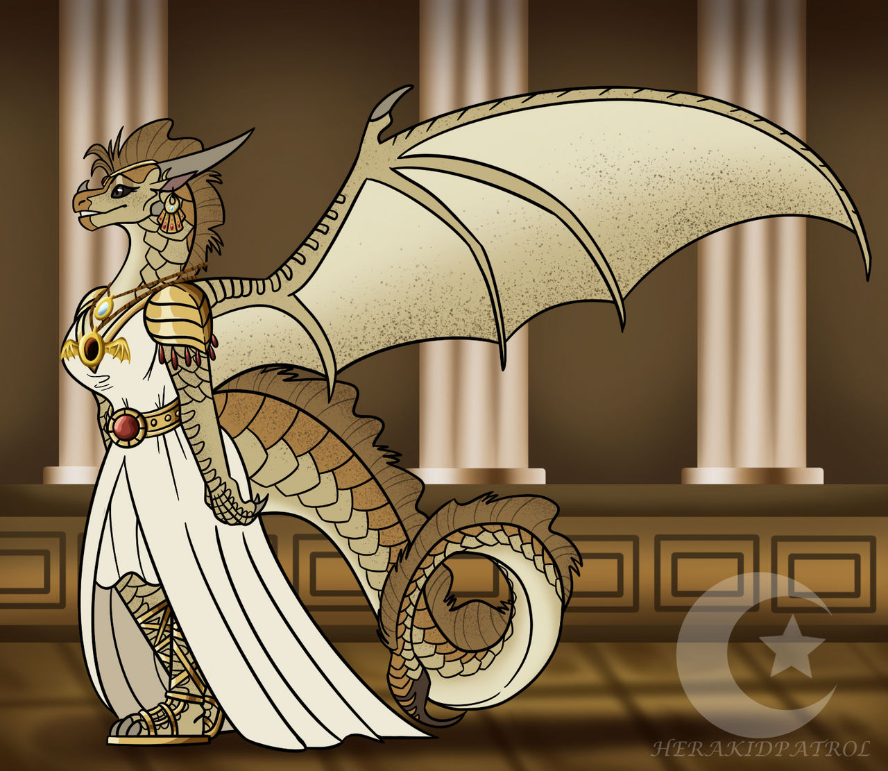 wallpapers Thorn Qibli Wings Of Fire Sandwing comm queen thorn by herakidpatrol on