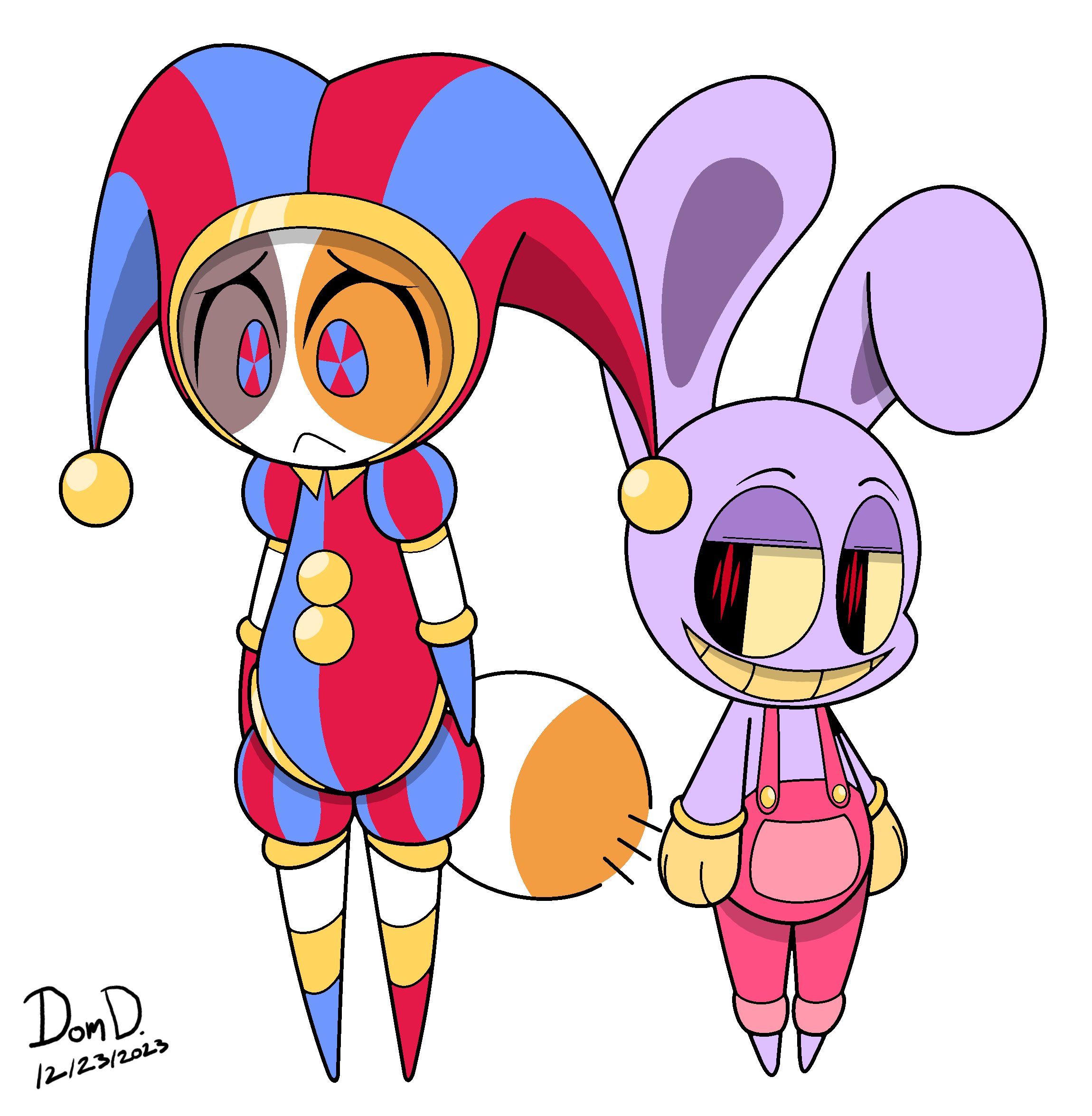 Chikin Nuggit x Digital Circus by DomajackTheSheep on DeviantArt