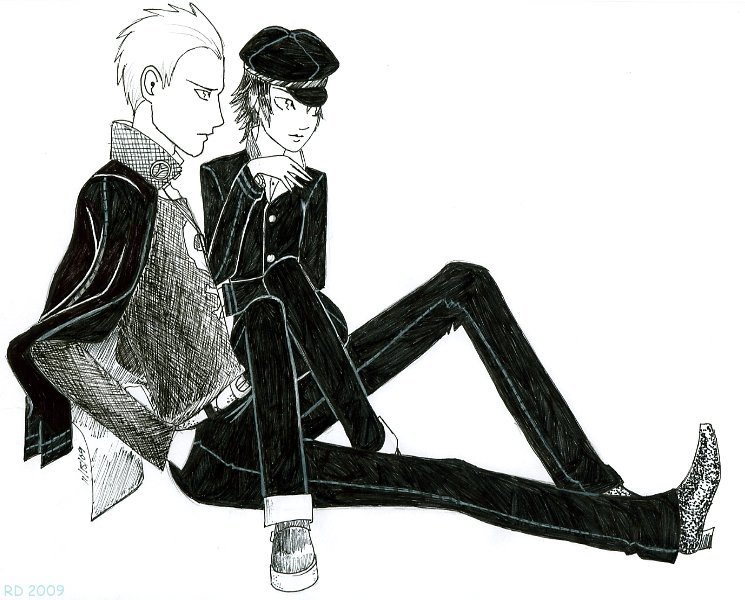 P4 - Kanji and Naoto. Yeah.