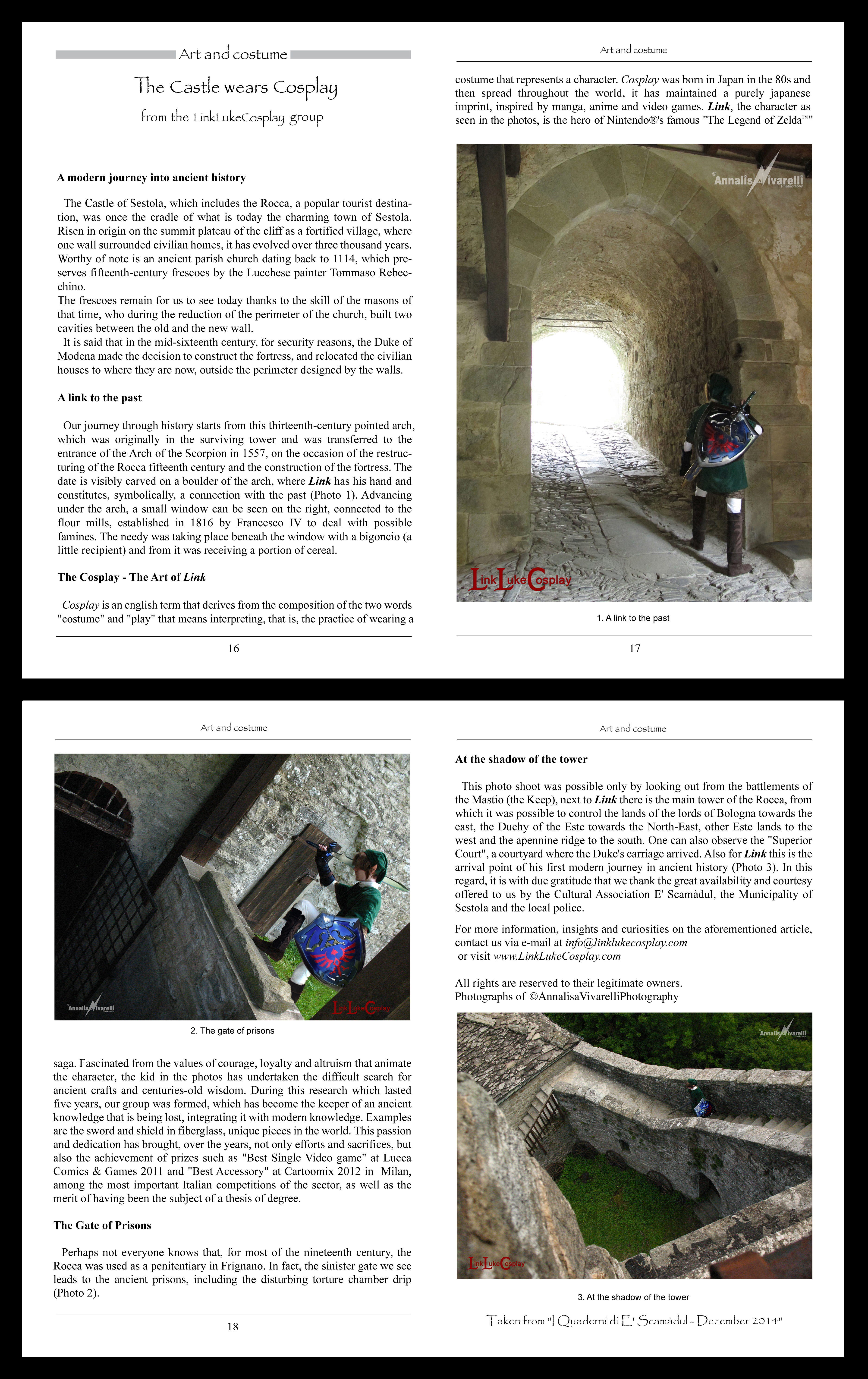 The Legend of Zelda - The Castle wears Cosplay