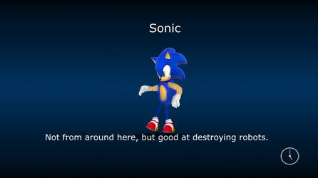 FNAF World: Sonic Loading screen