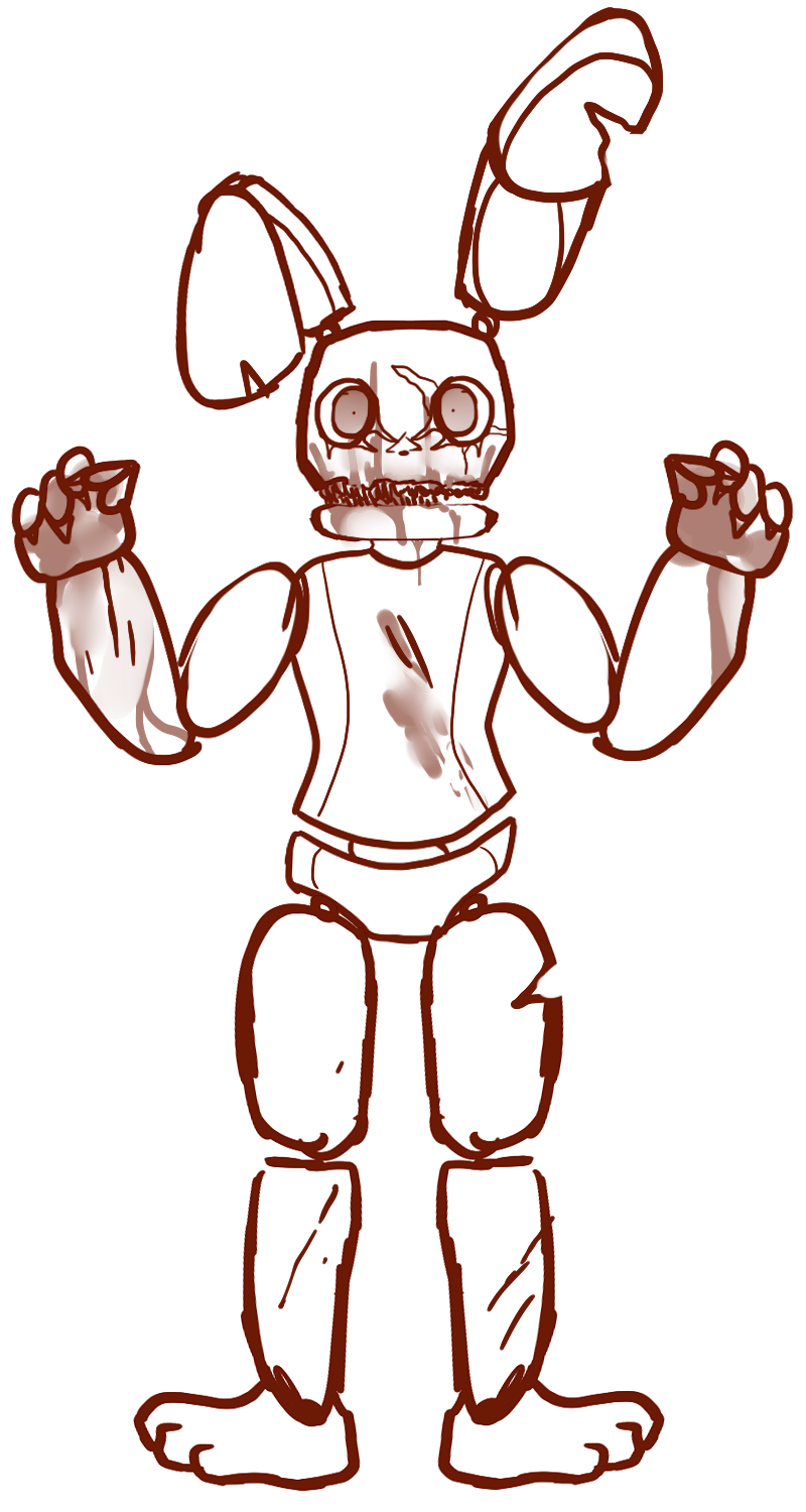 Silly PlushTrap sketch